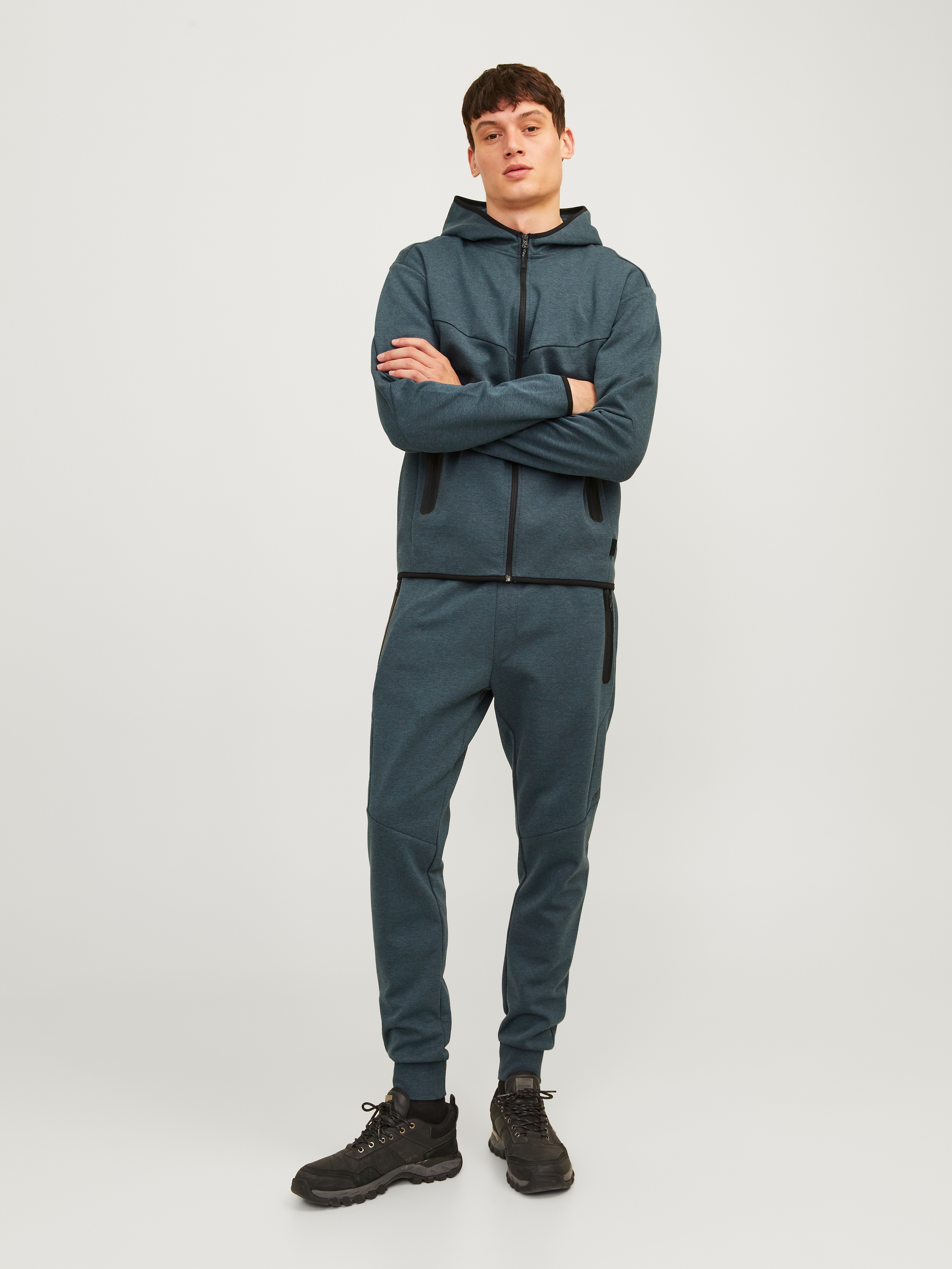 Jack & Jones Sweatjacke »JCOFUSION SWEAT ZIP HOOD NOOS«