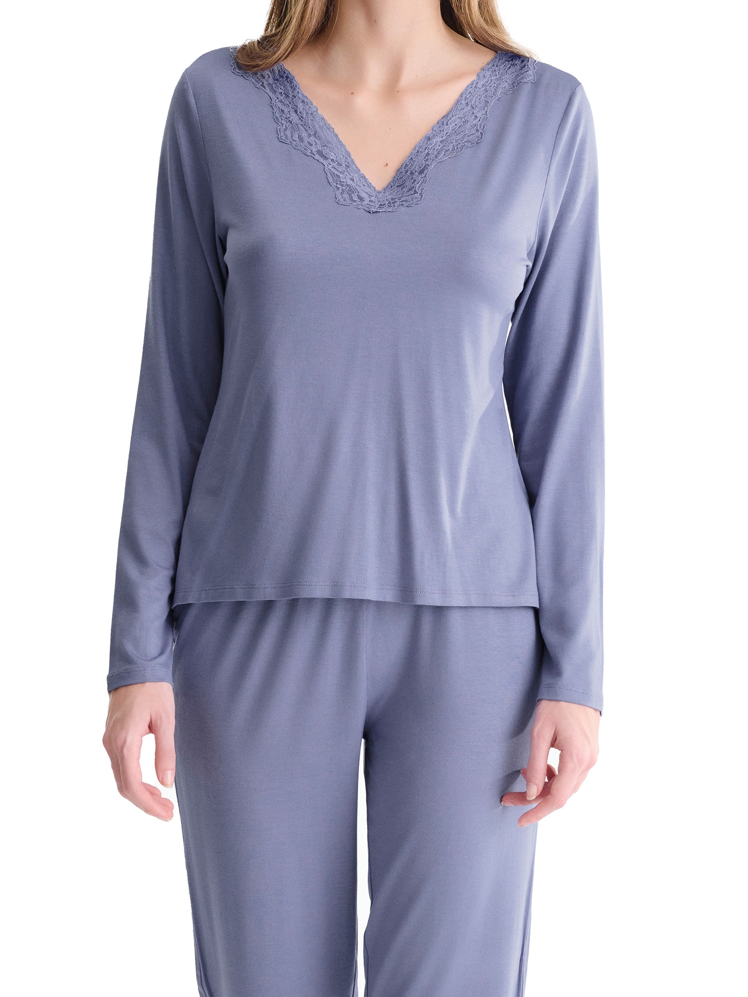 Lisca Schlafanzug »Pyjama lange Hose, Shirt langarm Tania«