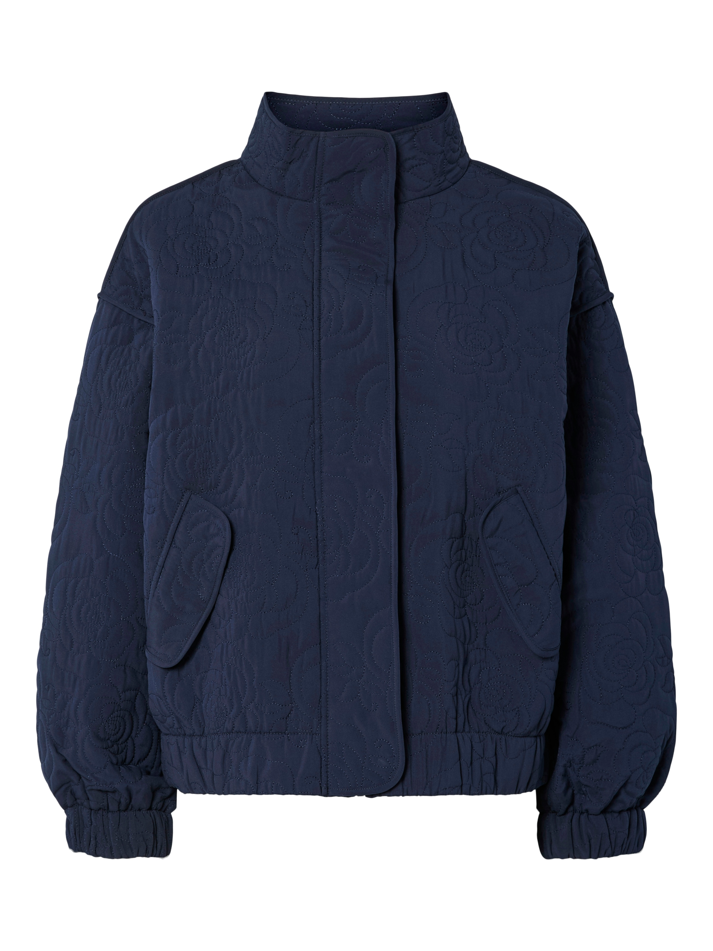 Y.A.S Blouson »YASFIPURA LS QUILTED JACKET S. NOOS«, ohne Kapuze