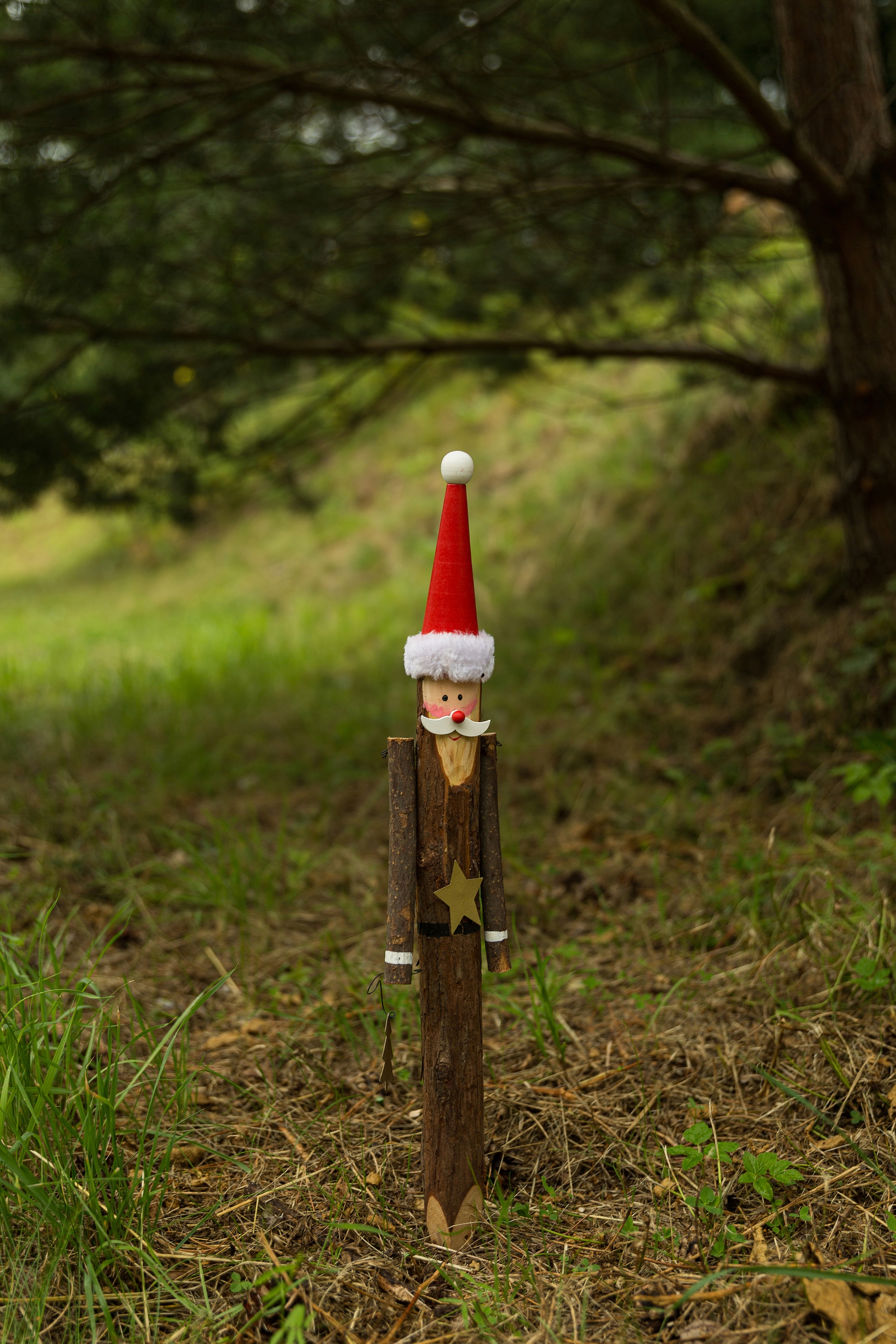 aussen«, 25 aus Höhe Gartenstecker Weihnachtsmann kaufen Motiv, St.), Myflair & ca. Shop Accessoires cm OTTO Möbel »Weihnachtsdeko im Holz, Online (1