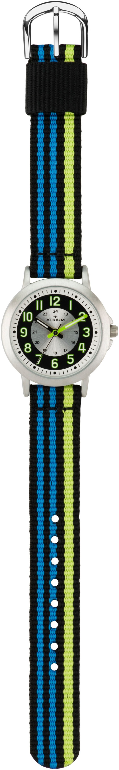 Atrium Quarzuhr, Armbanduhr,Kinderuhr,Lernuhr,Mädchen, Jungen,Schulanfang,Geschenkidee