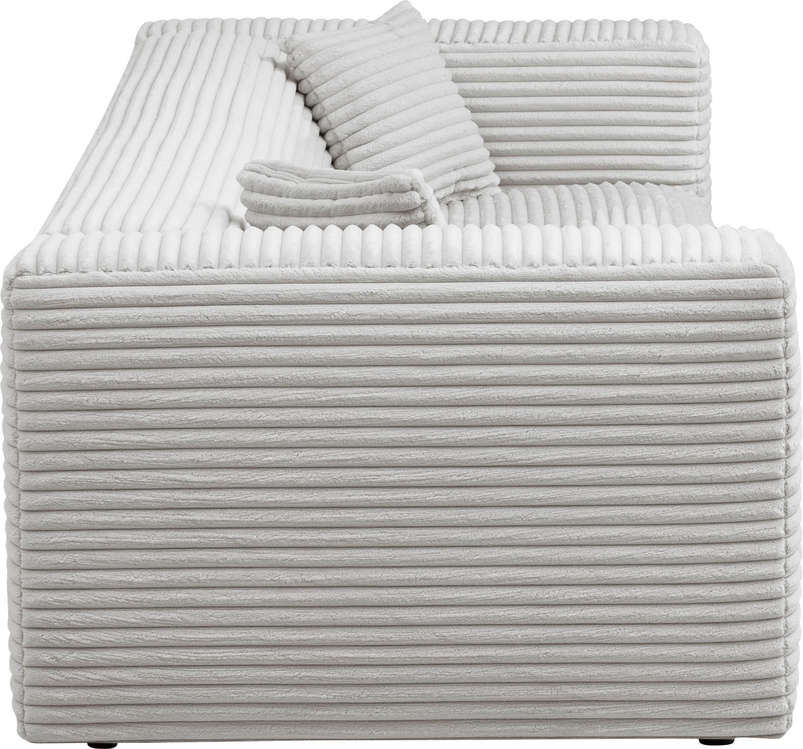 andas 3-Sitzer »BAKELS, Couch in Cord oder Boucle-Stoff, Sofa im modernen Design«, bequemer Sitzkomfort,in 2 Stoffen und 8 Farben lieferbar