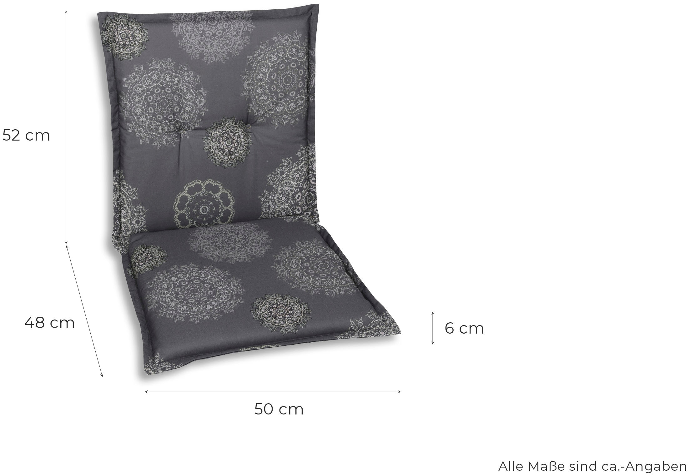 GO-DE Sesselauflage, 110x50 cm bestellen im OTTO Online Shop
