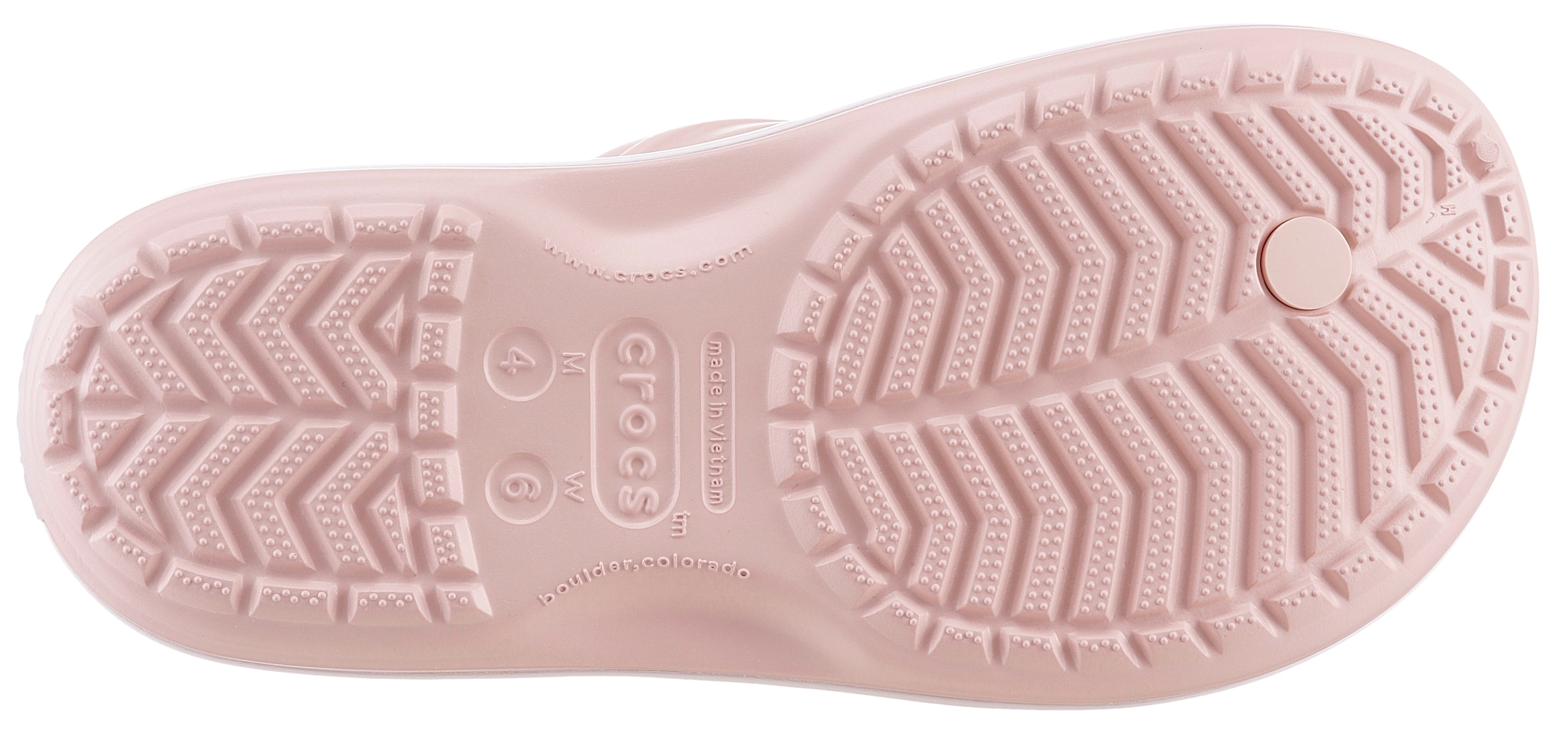 Crocs Zehentrenner »Crocband™ Flip«, Badeschuh, Sommerschuh, Sandale mit Fußbett