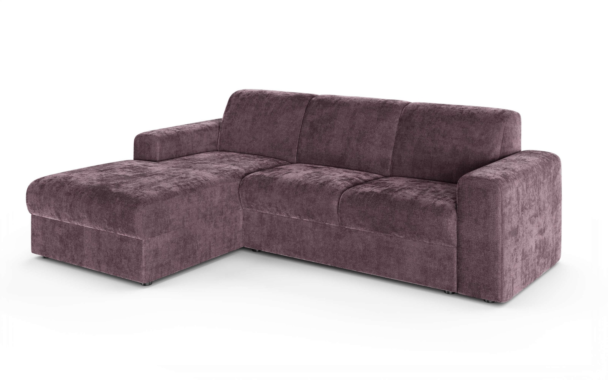 OTTO home Ecksofa »BORNHOLM 2.0 L-Form, Breite 220 cm, Verlässliche Qualität, Chenille« Recamiere links/rechts bestellbar, Bezug - Chenille oder Struktur