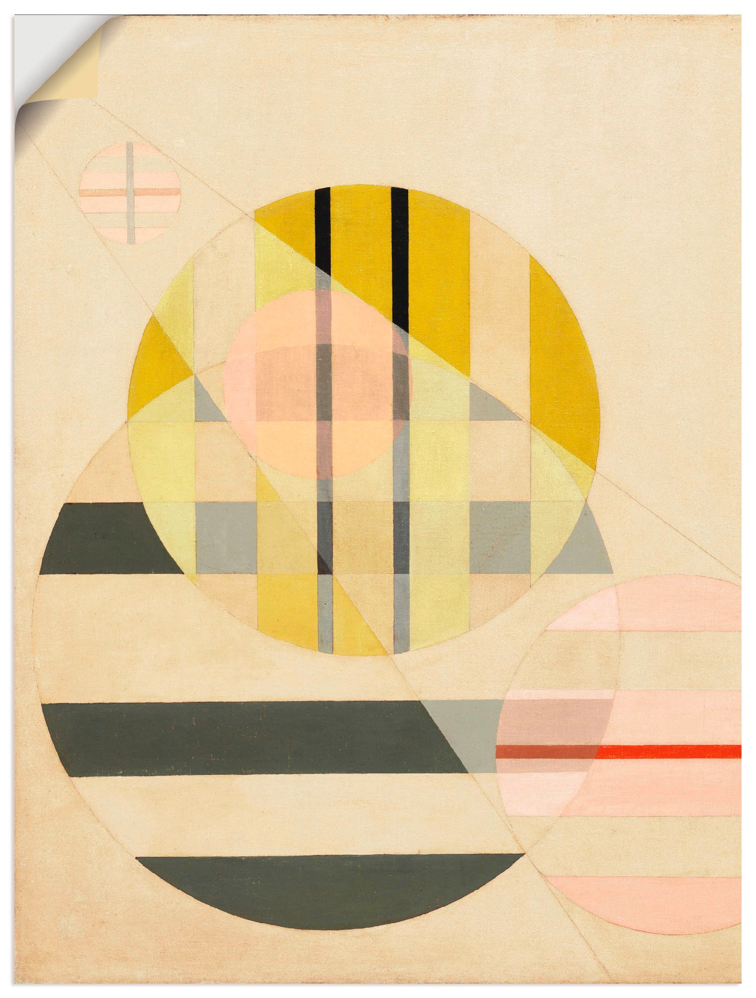 Artland Wandbild »Z II. 1925«, Muster, (1 St.), als Alubild, Leinwandbild, Poster, Wandaufkleber in verschied. Größen