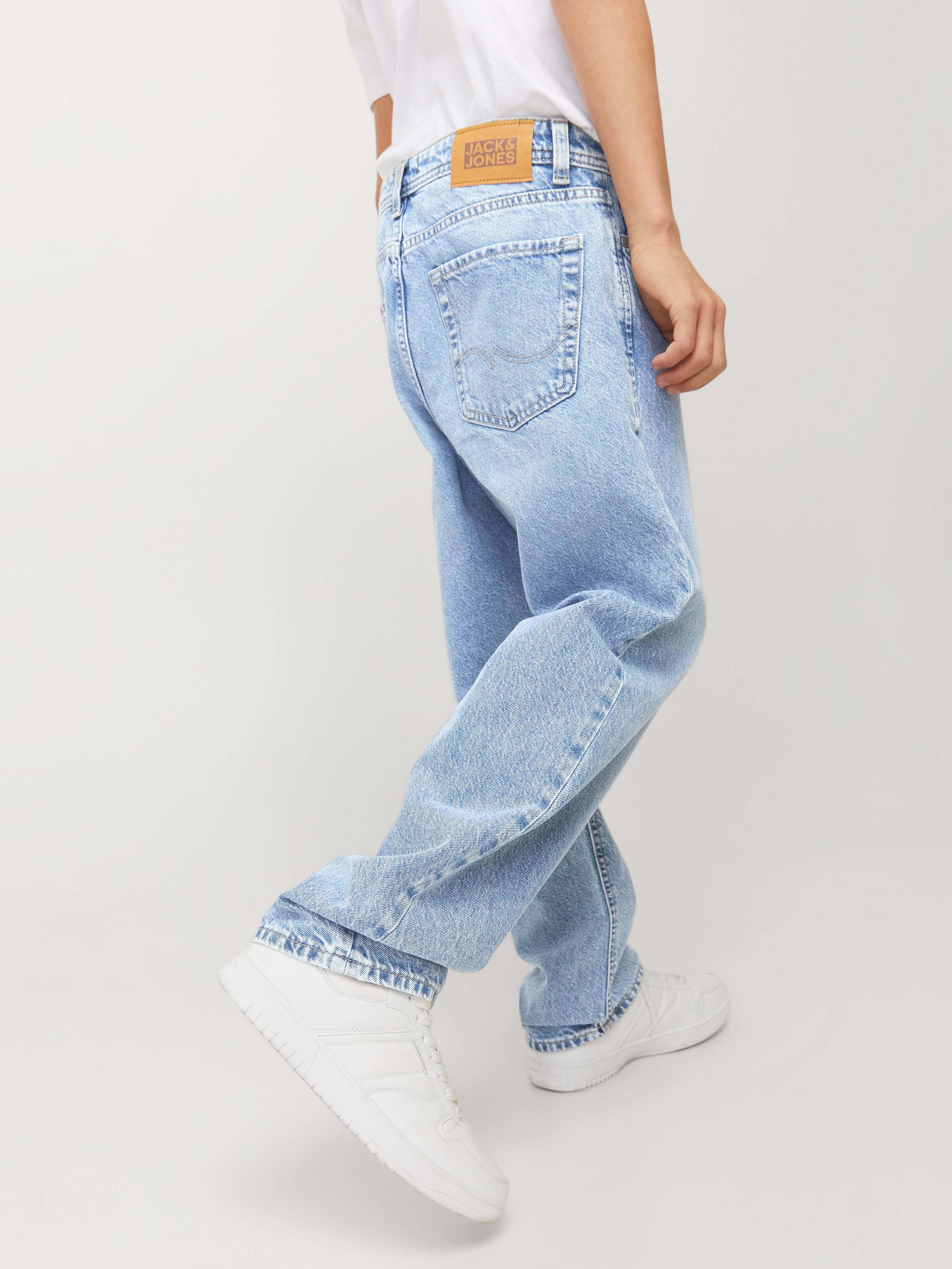 Jack & Jones Junior Relax-fit-Jeans »JJICHRIS JJORIGINAL SQ 855 NOOS JNR«