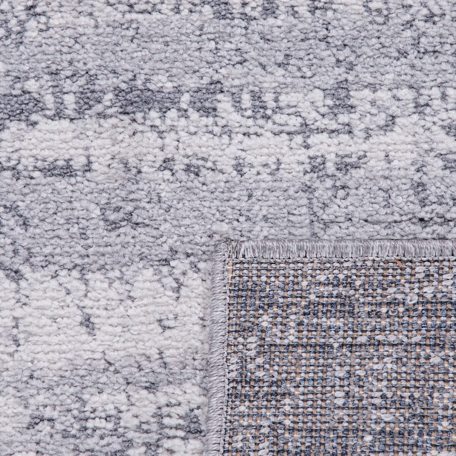 Paco Home Teppich »Catania 842«, rechteckig, 13 mm Höhe, Kurzflor, meliert, modernes Design, mit Bordüre