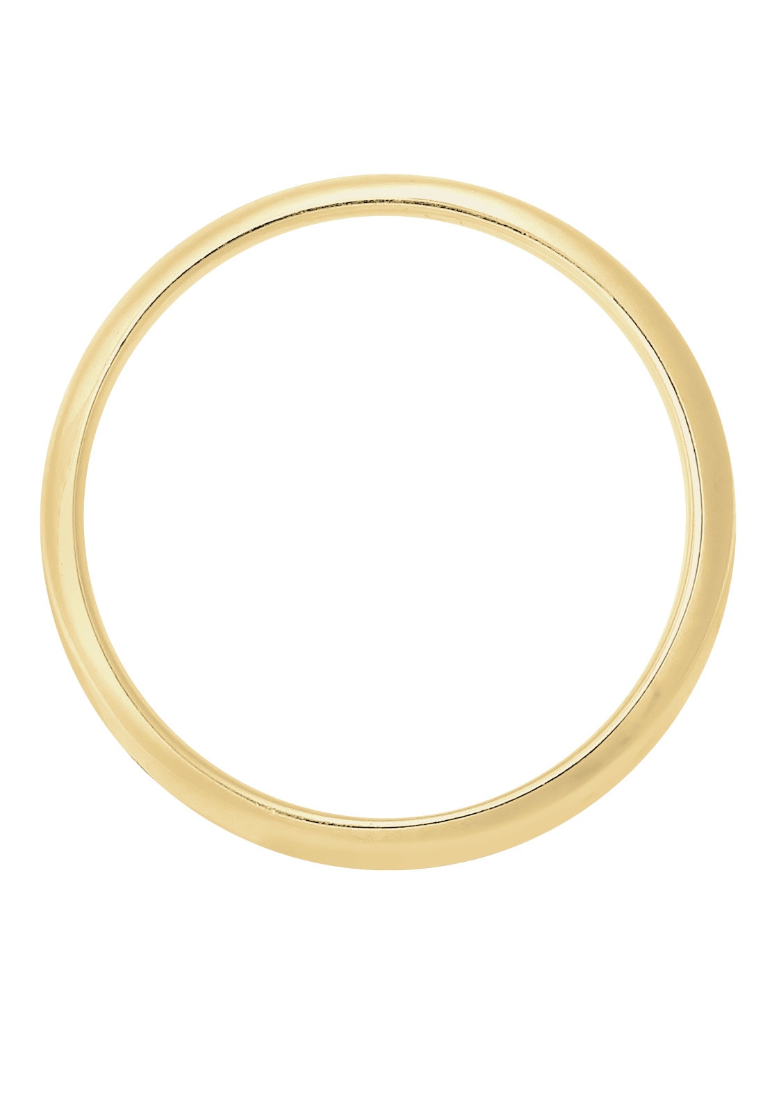 Elli Premium Silberring »Ring Ehering Bandring 375 Gelbgold«