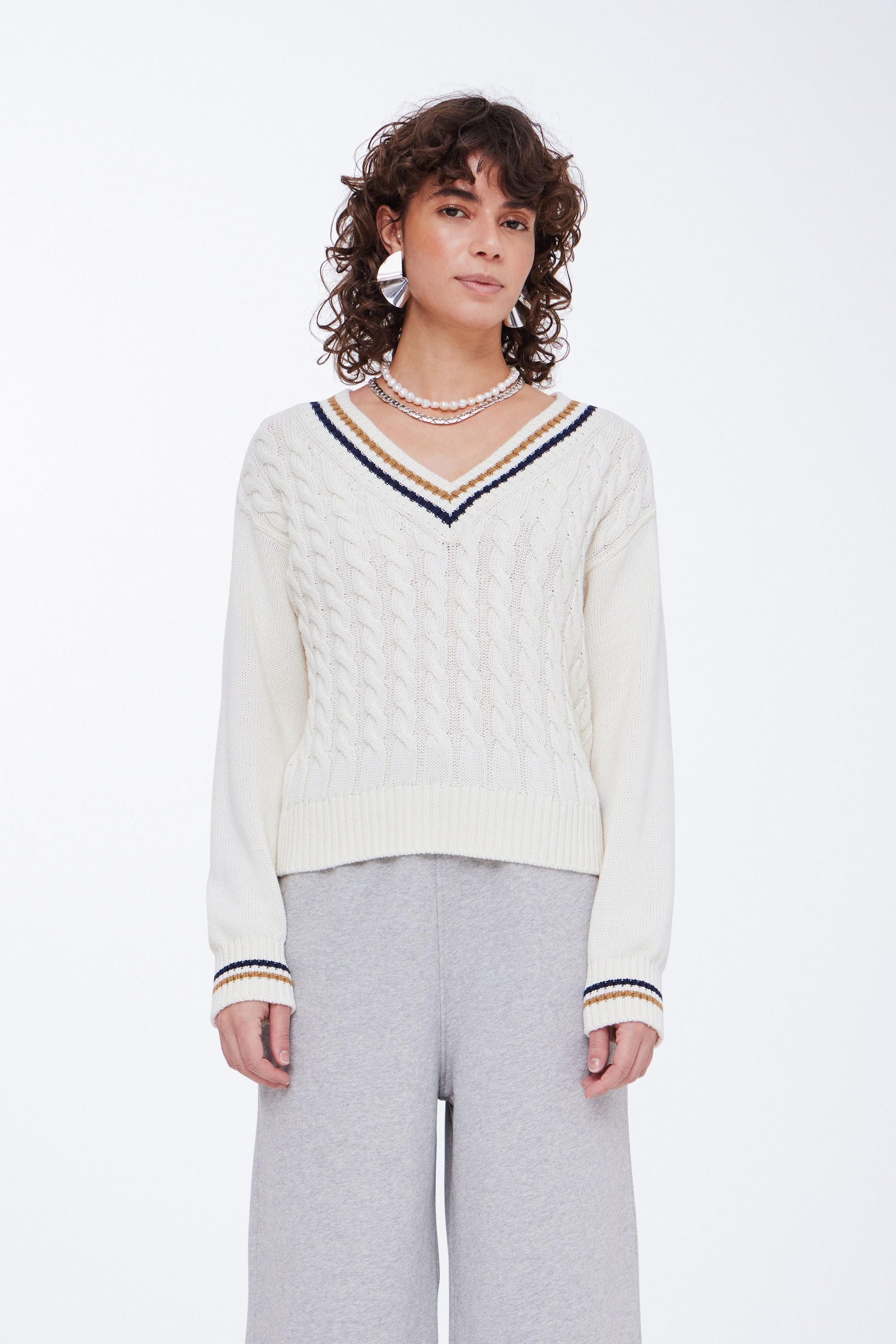 BALL Strickpullover »Strickpullover BAFIRANZE V NECK«