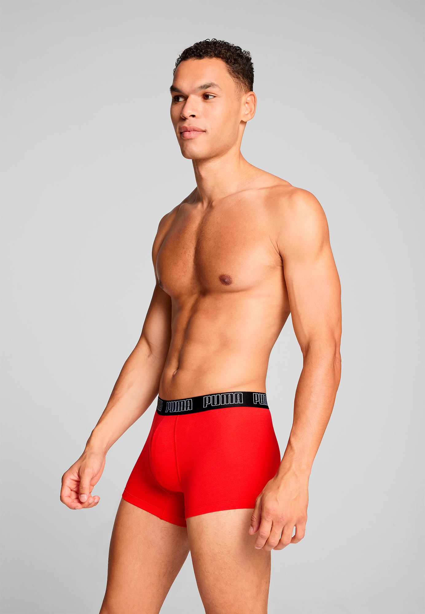 PUMA Trunk »PUMA MEN EVERYDAY TRUNKS 2P«, (2er Pack), mit Logobund