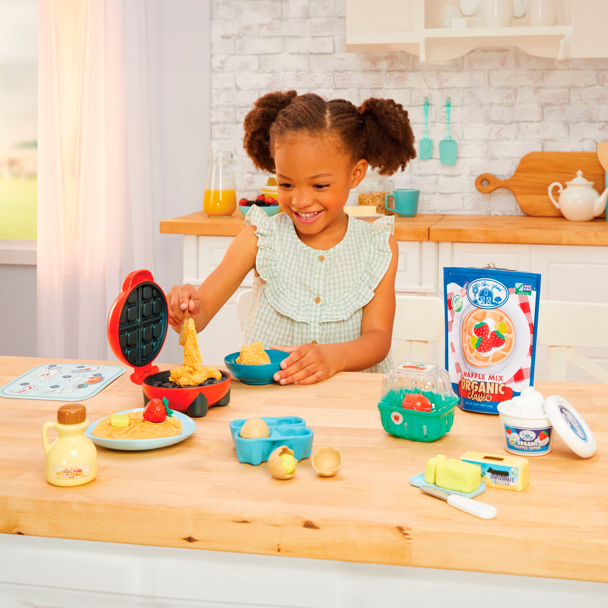 Little Tikes® Spiellebensmittel »Creative Chefs Waffles Kit«, (18 tlg.)