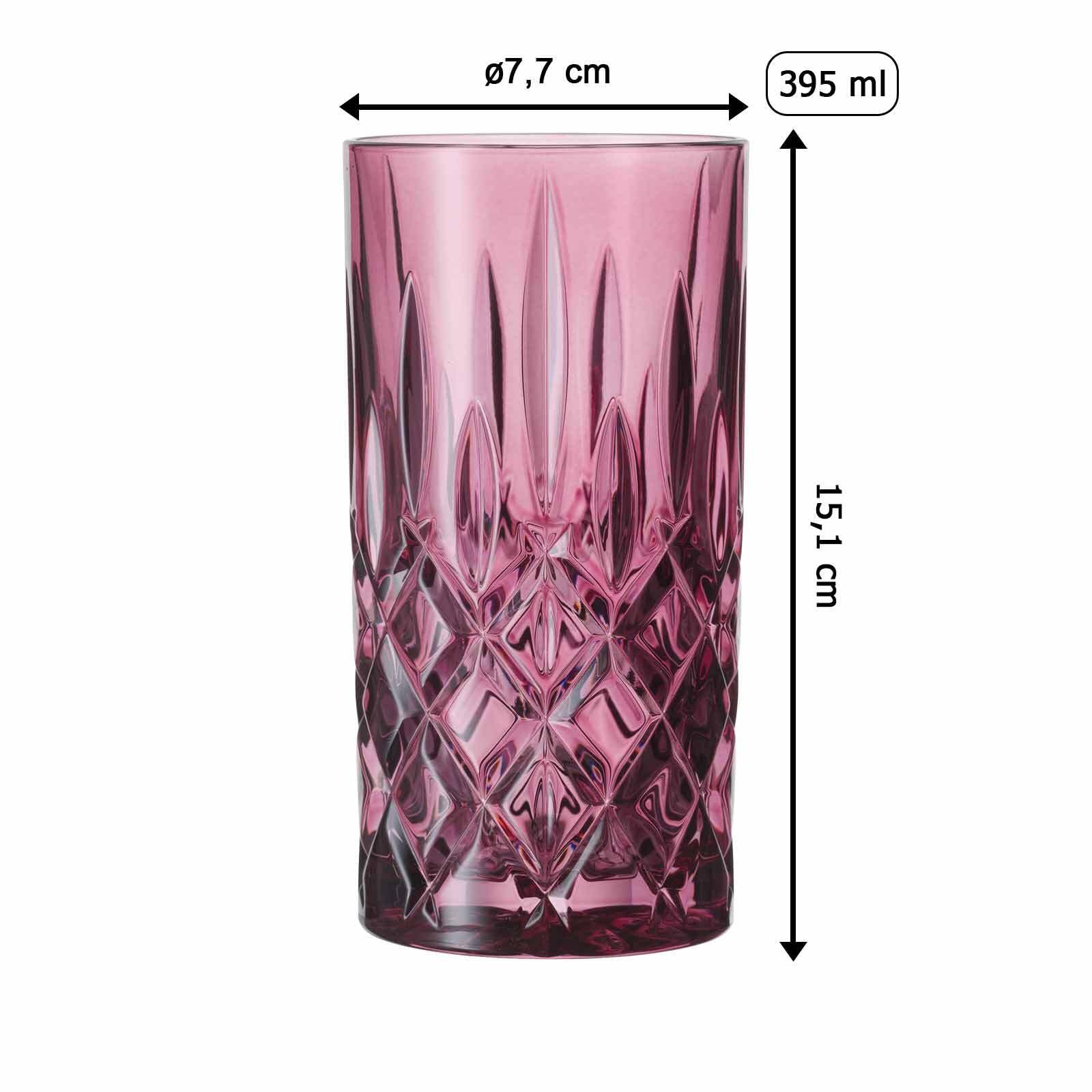 Nachtmann Longdrinkglas »Longdrinkgläser Noblesse 395 ml 2er Set«