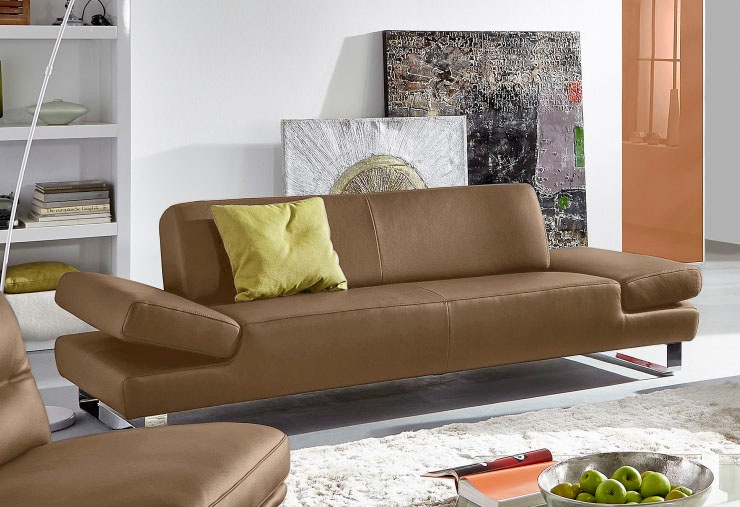 W.SCHILLIG 2-Sitzer »taboo Designsofa mit hohem Sitzkomfort«, mit Normaltiefe, inklusive Armlehnenverstellung