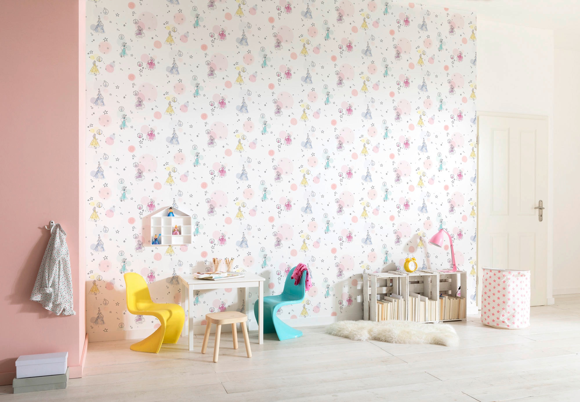 Komar Fototapete »Fototapete«, bedruckt, Tapete - Princess Pretty Pastel -  Größe 0,53 x 10,05 m bestellen bei OTTO