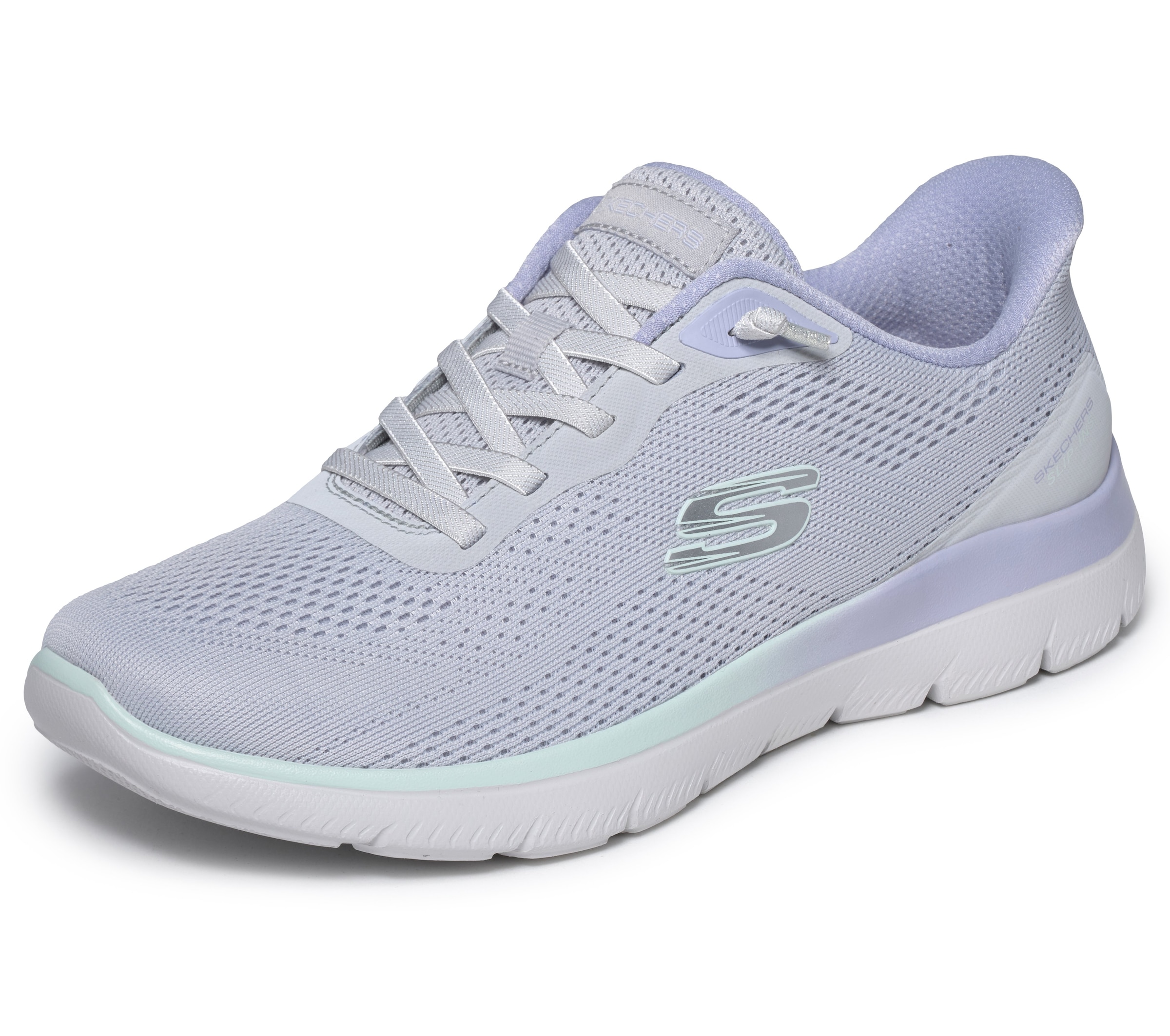 Skechers Slip-On Sneaker »SUMMITS«  Schlupfschuh, Halbschuh, Freizeitschuh, mit Slip Ins