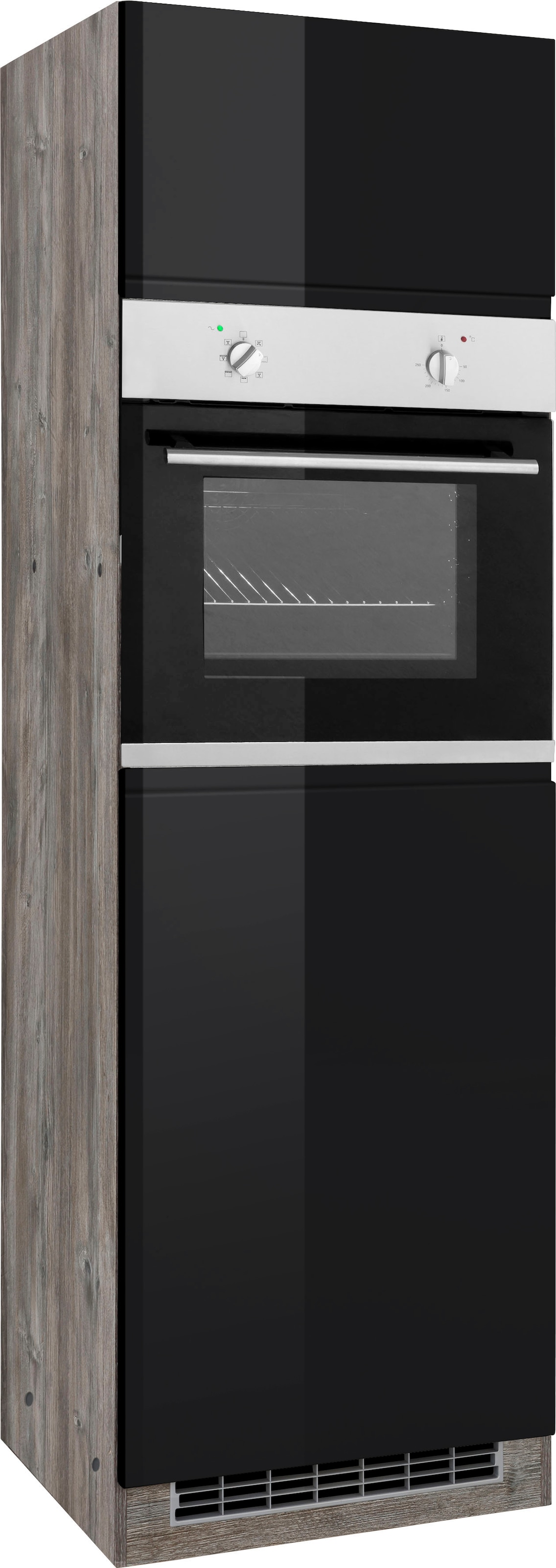 Kühlschrank 60 Cm Tief 200 Cm Hoch KOCHSTATION Backofen/Kühlumbauschrank »KS-Virginia«, 200 cm hoch, 60 cm