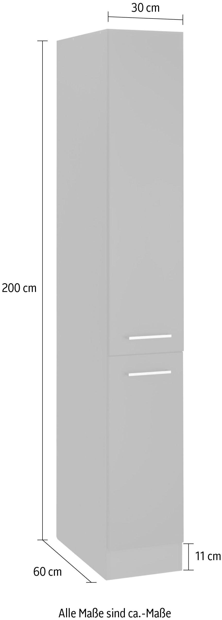 KOCHSTATION Apothekerschrank »KS-Kehl«, Breite 30 cm