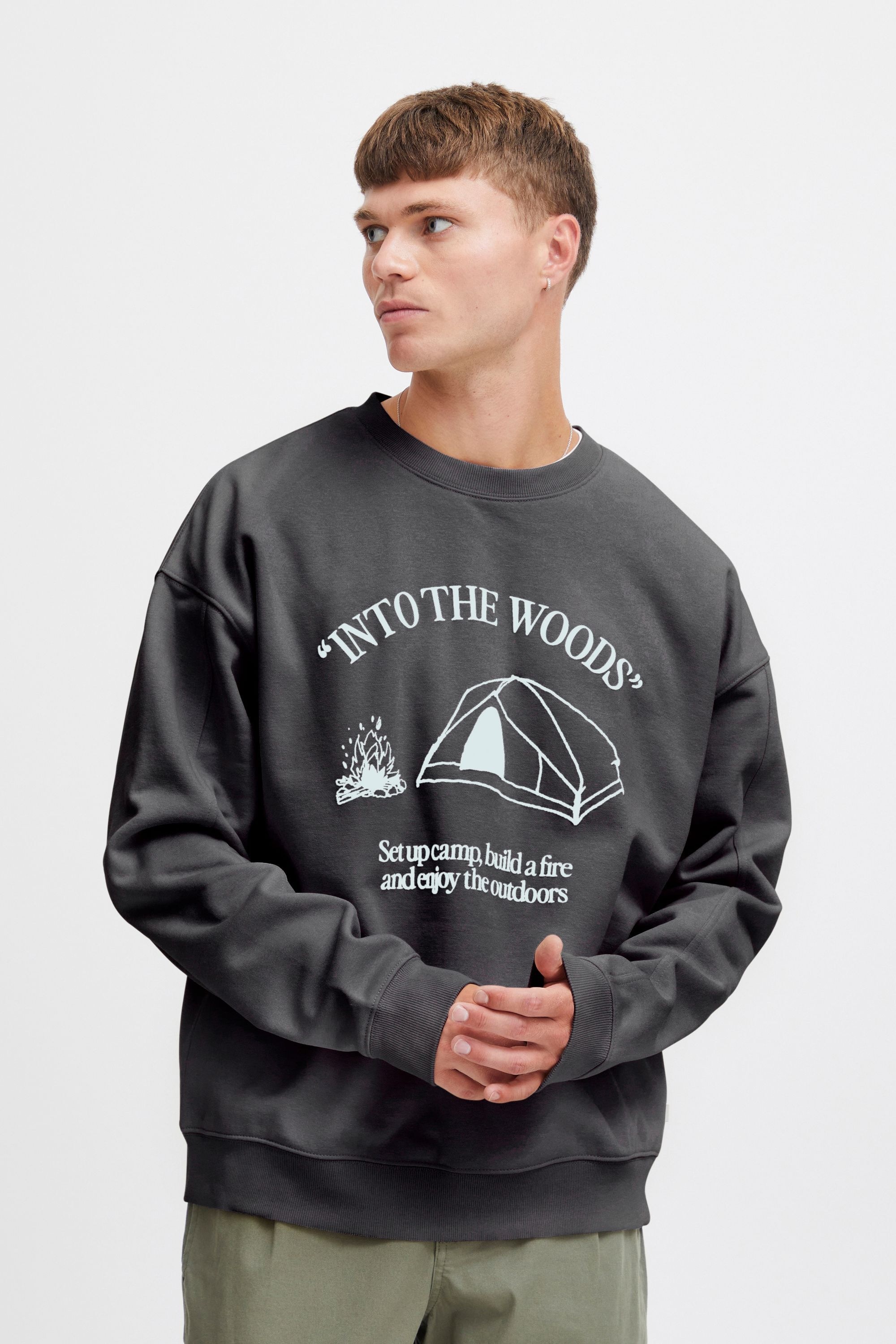 !Solid Longpullover »Sweatshirt SDHamad«