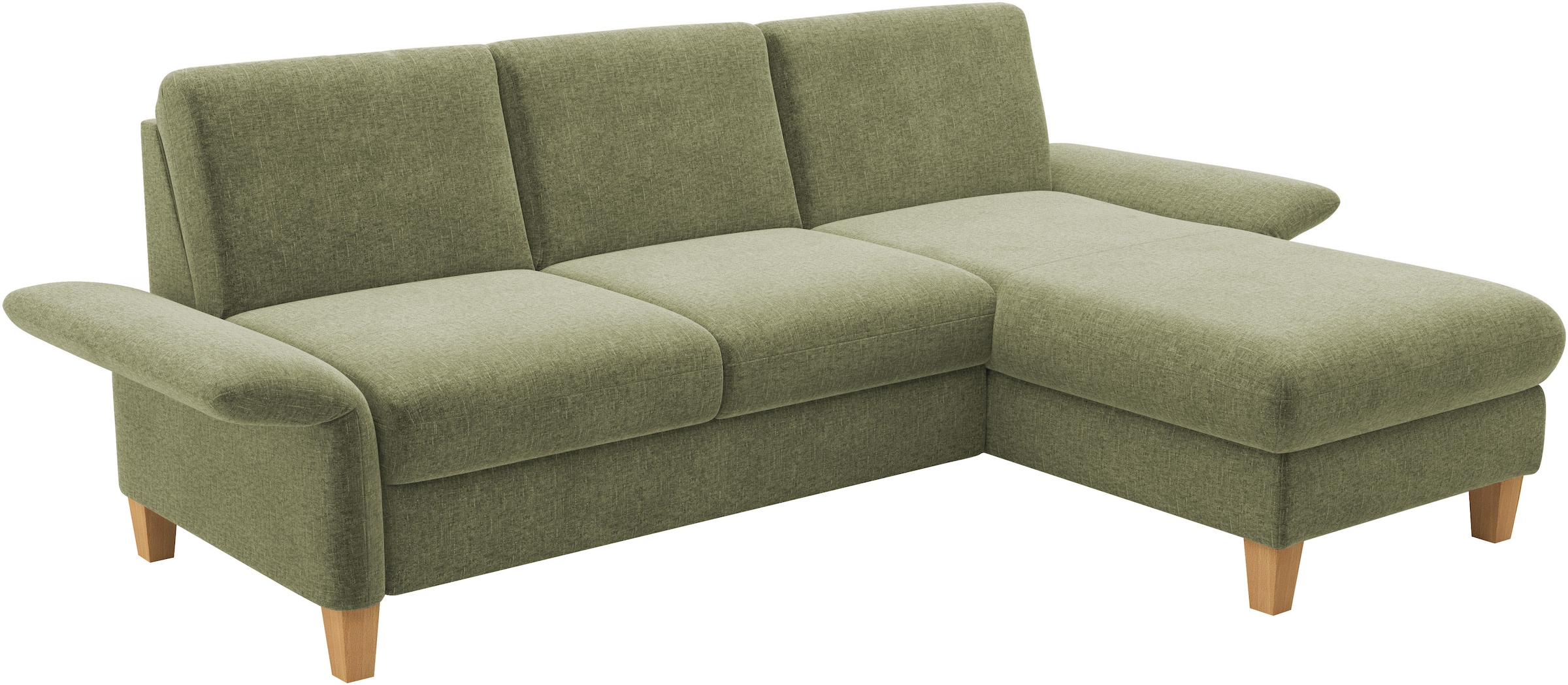 Home affaire Ecksofa »Rochelle, L-Form«, wahlweise mit Armteilverstellung, Bettfunktion und Bettkasten