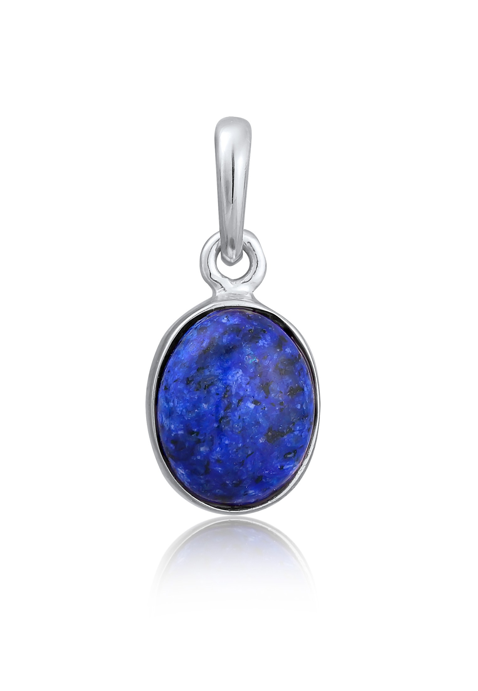 Amulett »Anhänger Lapis Lazuli Edelstein Oval 925 Silber«