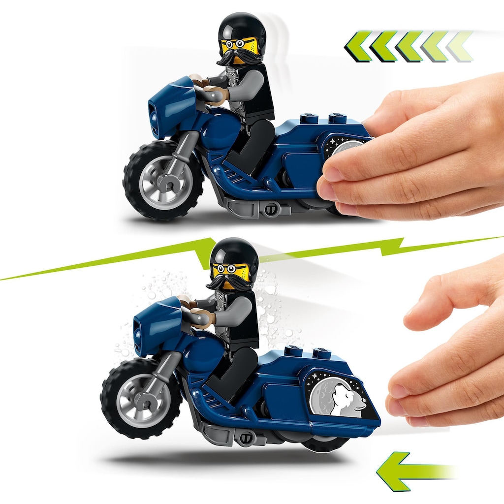 LEGO® Konstruktionsspielsteine »Cruiser-Stuntbike (60331), LEGO® City Stuntz«, (10 St.)