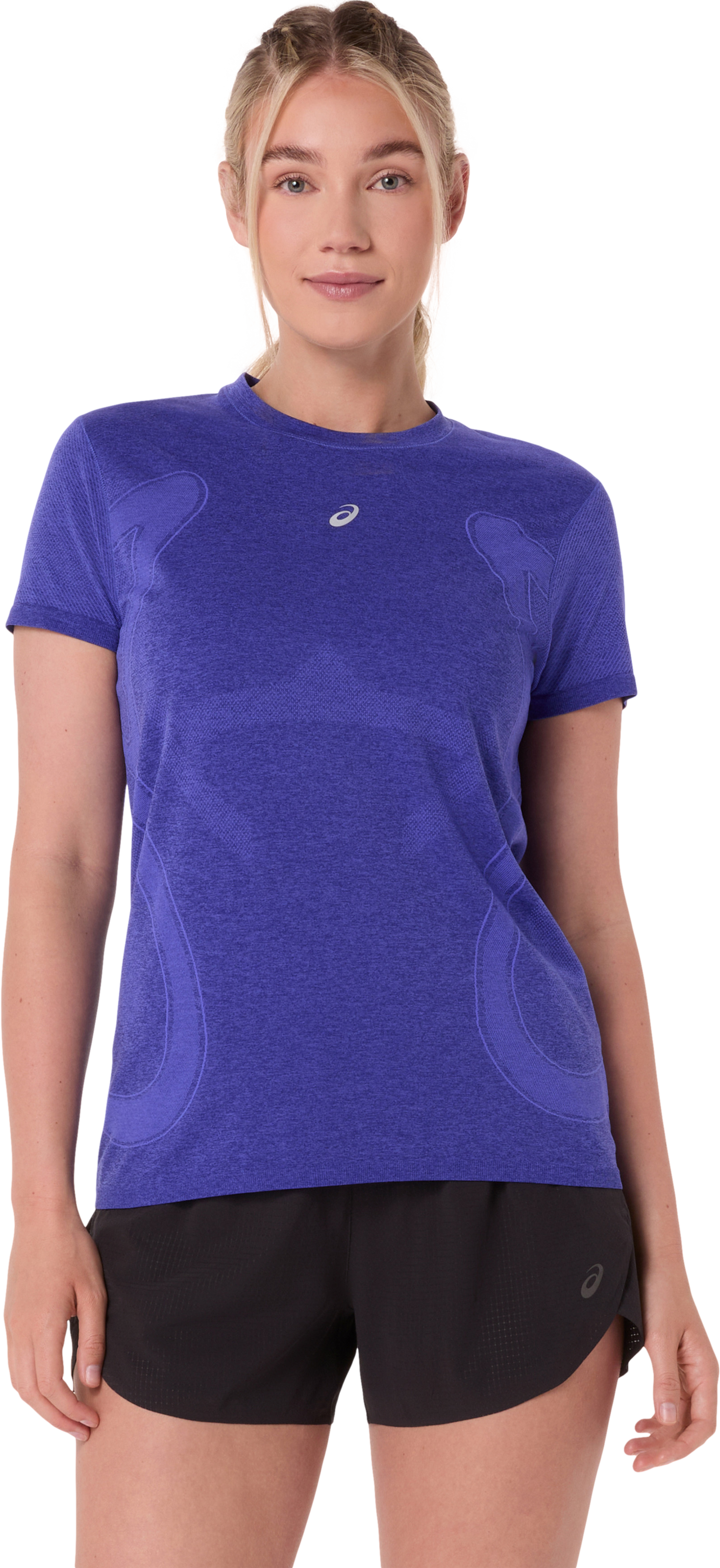 Asics Laufshirt »ROAD SEAMLESS SS TOP« nahtlose Strickkonstruktion, mit kurzen Ärmeln, mit Daumenlöchern