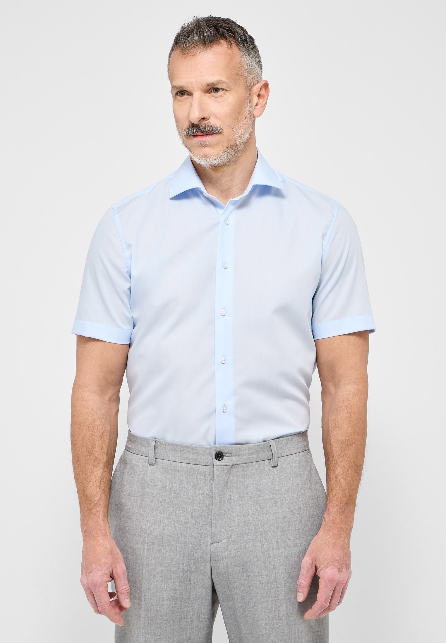 Eterna Kurzarmhemd »SLIM FIT« NON IRON (bügelfrei)