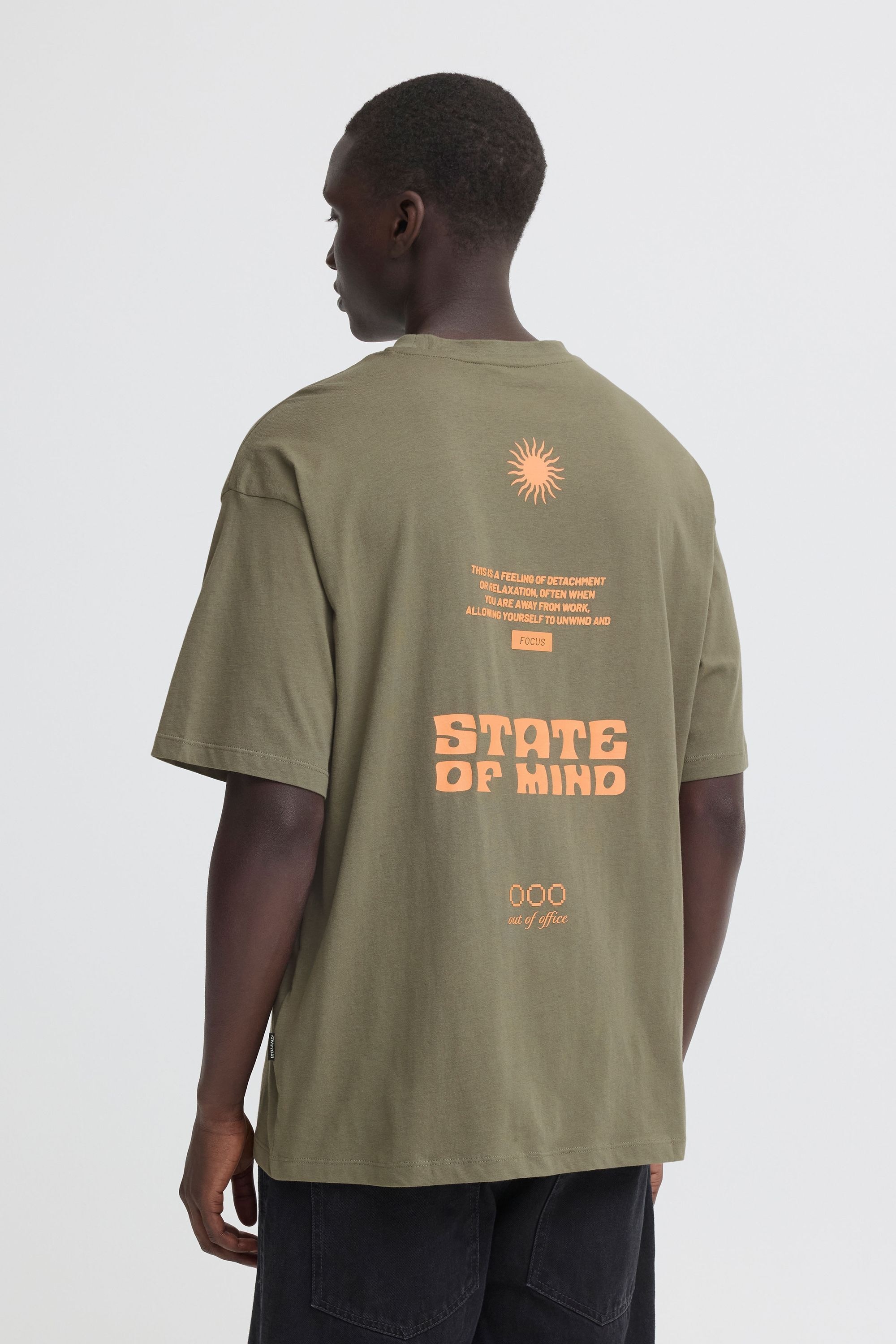 Blend Rundhalsshirt »Rundhalsshirt BHKyle Backprint«