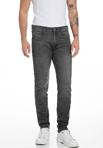 Replay Slim-fit-Jeans »Anbass Superstretch«, in authentischer Used-Waschung kaufen