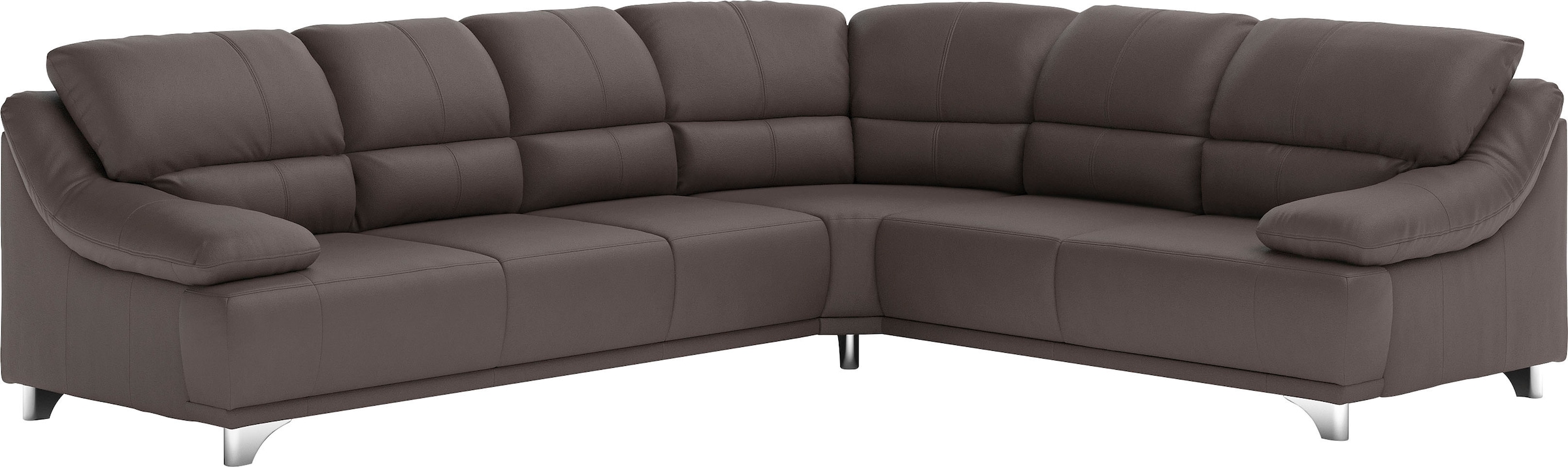 Home affaire Ecksofa »Maranello L-Form«, Ecksofa mit gepolsterten Arm-, Rücken- und Sitzteil