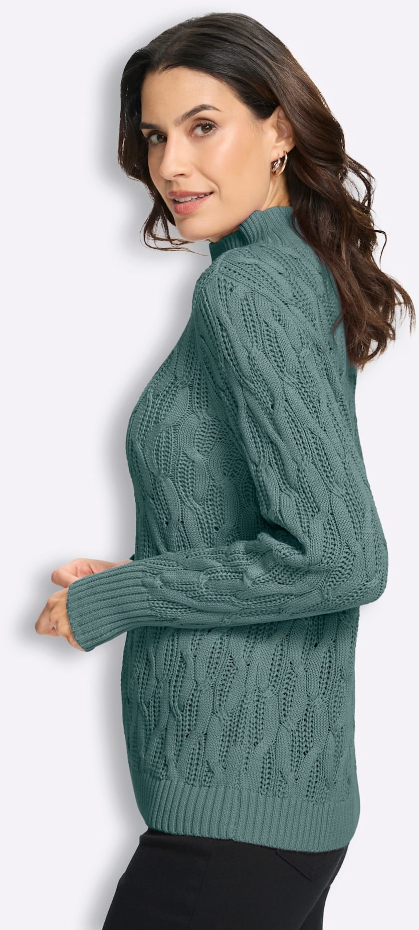 Inspirationen Stehkragenpullover »Stehkragen-Pullover«