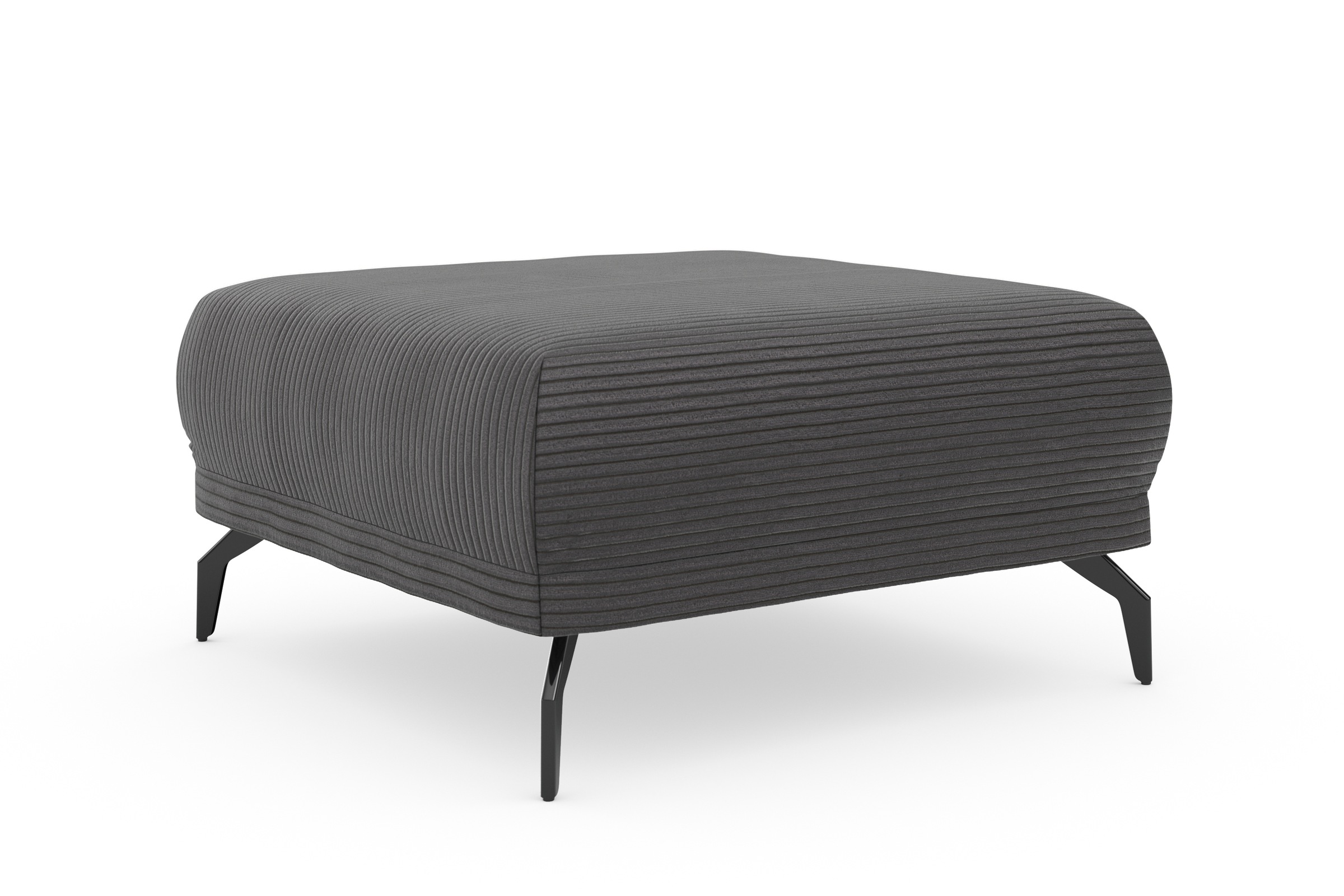 INOSIGN Hocker »Coco«, Cord-Bezug in 2 Ausführungen, Füßen 15 cm hoch