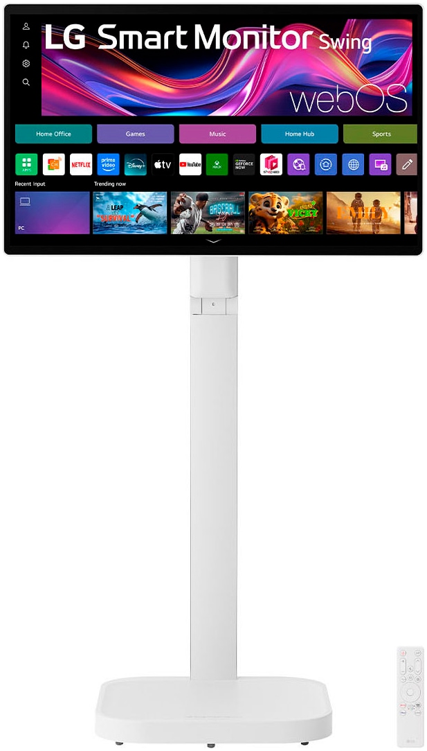 LG LED-Monitor »32U889SA 31,5 Zoll 4K-UHD IPS-Smart Monitor« 80 cm/32 ″  3840 x 2160 px 5 Reaktionszeit 60 Hz mit Touchscreen und Standfuß mit Rollen