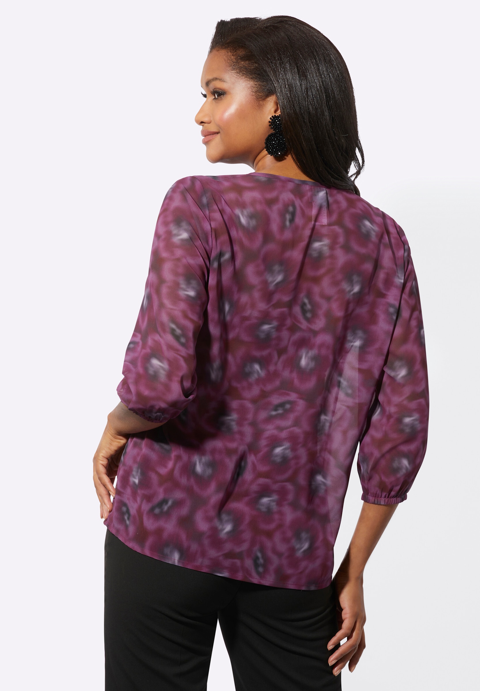 Witt Schlupfbluse »Druckbluse Druckbluse in transparenter Qualität«