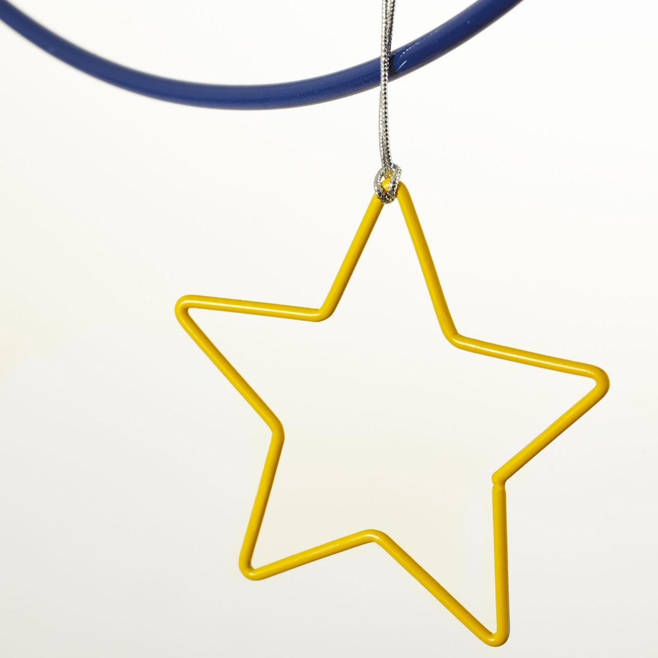 Brilliant Pendelleuchte »Ezra« E27 1 Stk. 31cm hellblau/weiß