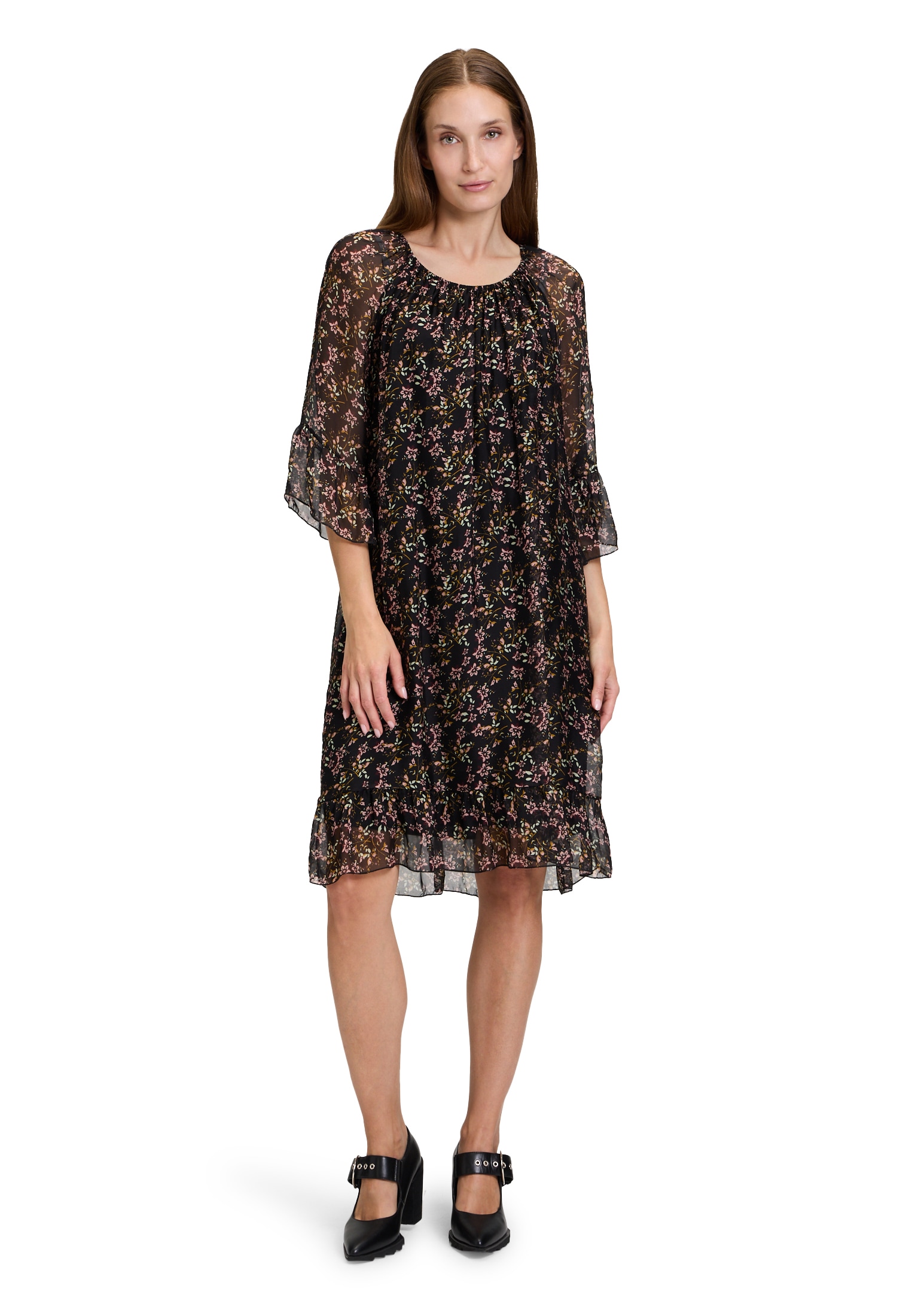 Cartoon Chiffonkleid »Chiffonkleid mit 3/4 Arm«