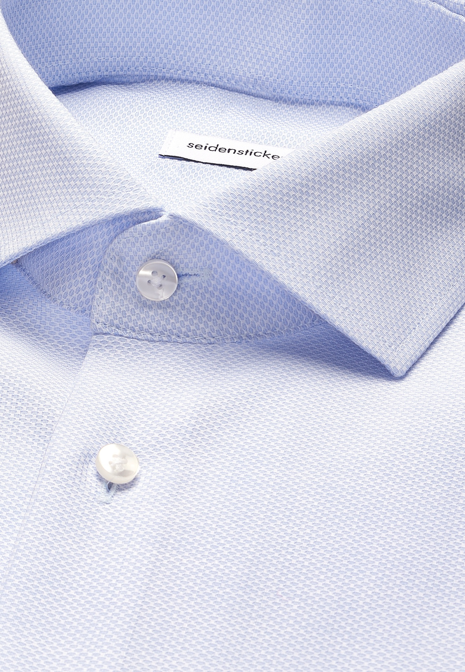 seidensticker Businesshemd »Schwarze Rose« Regular 1/1 Kentkragen Struktur