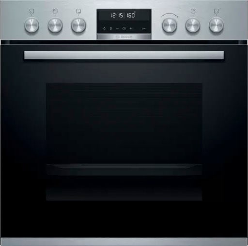 BOSCH Flex-Induktions-Herd-Set »HEB578BS1«, mit Backwagen, Pyrolyse-Selbstreinigung