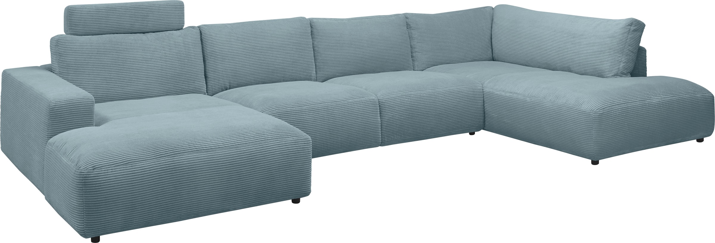 Musterring Wohnlandschaft »Lucia U-Form« Verschiedene Farben, inkl. Kopfstütze, Gesamtbreite 434 cm