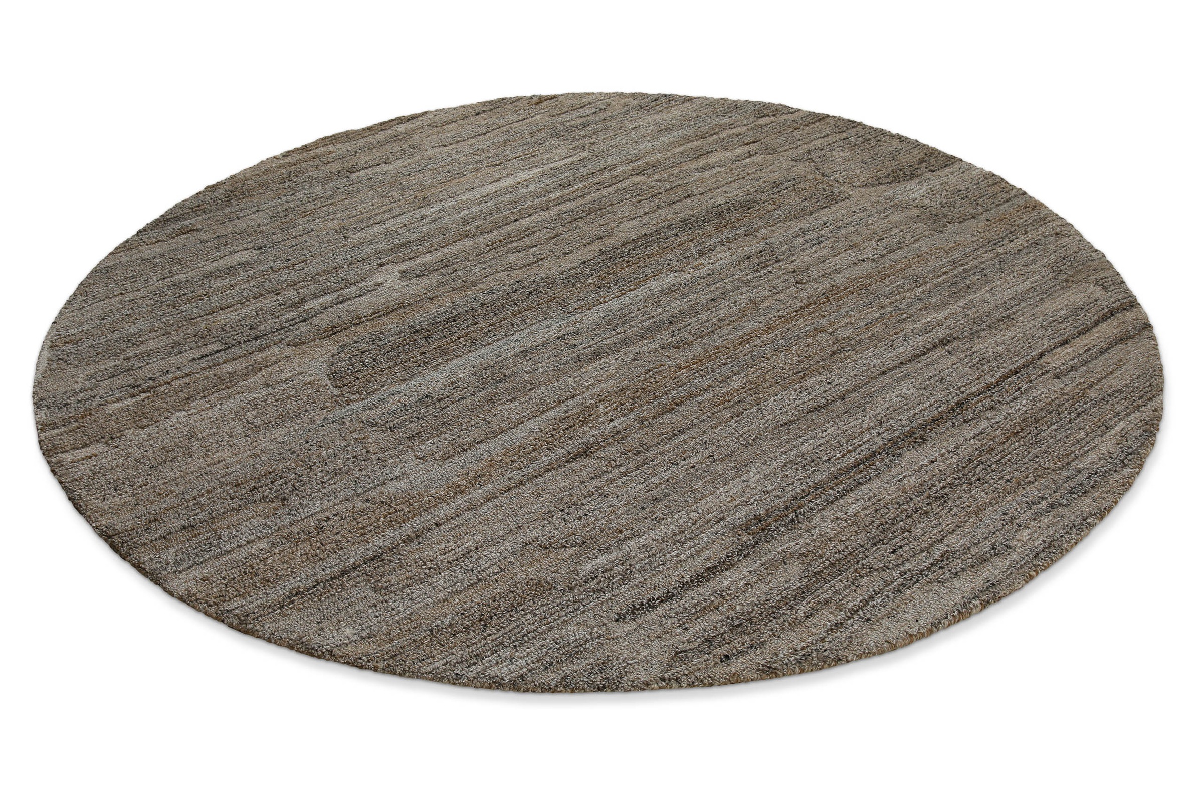 Wecon home Teppich »Hamptons EIGHTEEN«, rund, 15 mm Höhe, Kurzflor, Wohnzimmer, Schlafzimmer, elegant, robust, Streifen Design