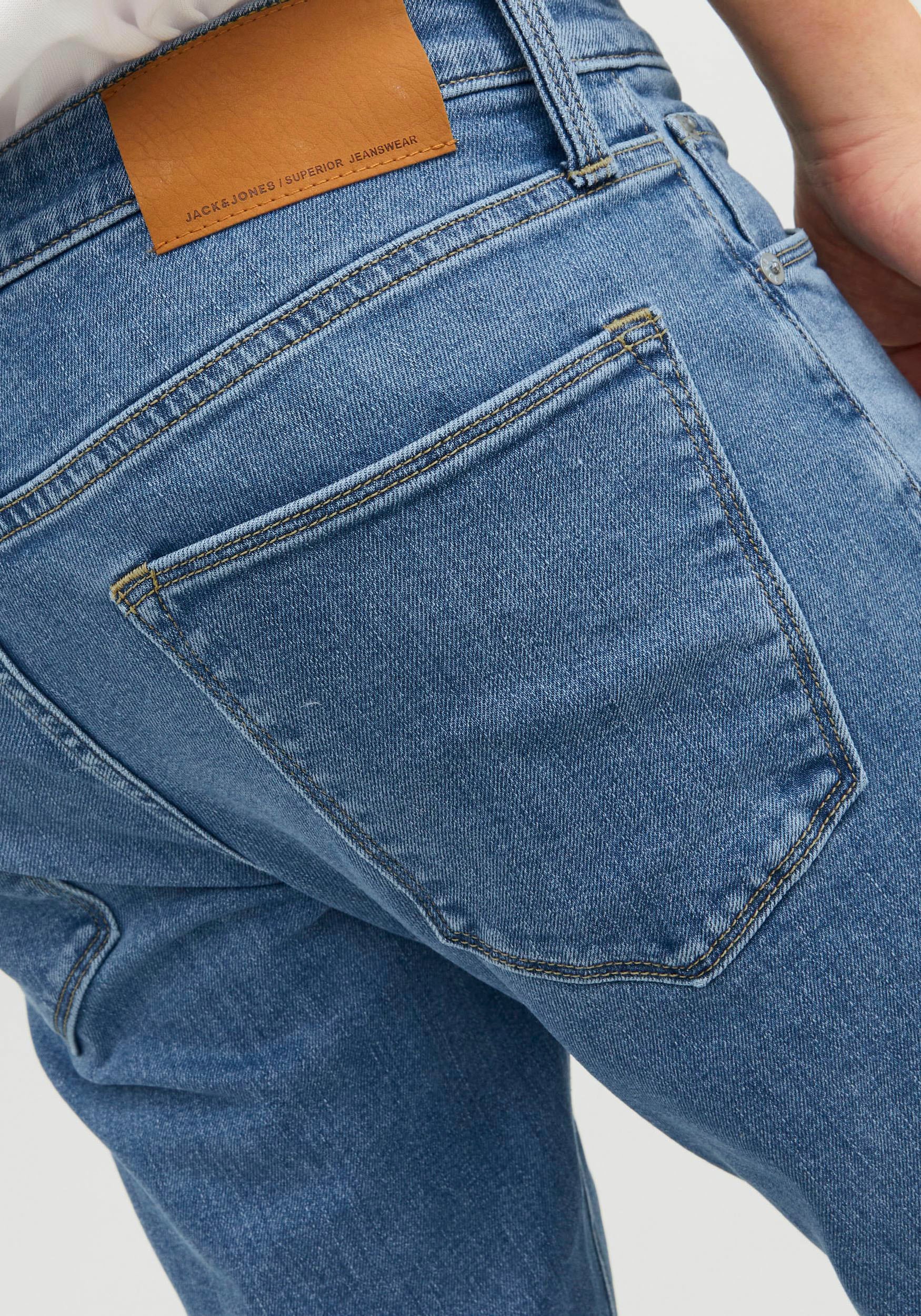 Jack & Jones Slim-fit-Jeans »JJIGLENN JJEVAN AM 377 LID«