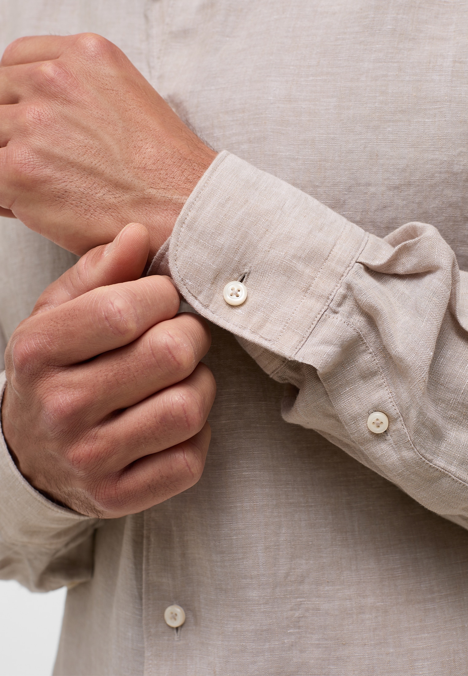 Eterna Langarmhemd »SLIM FIT«, EASY IRON (bügelleicht)