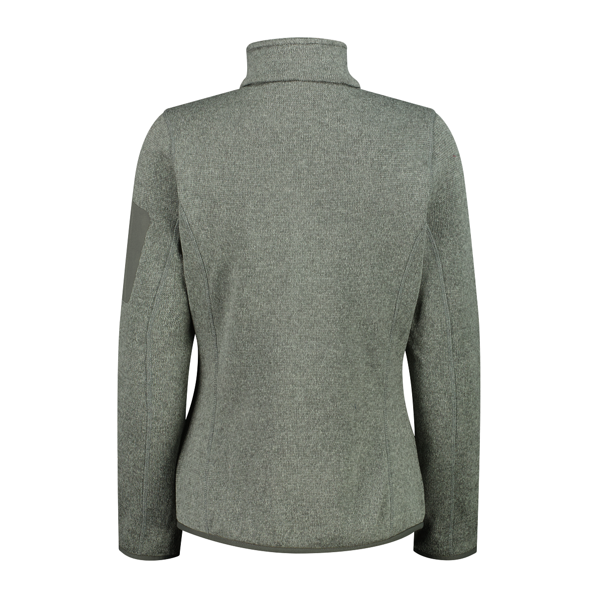 CMP Strickfleecejacke »KNITTED MELANGE FLEECE WOMAN JACKET« Wärmeisolierend & Schnell trocknend & Atmungsaktiv, Übergangsjacke
