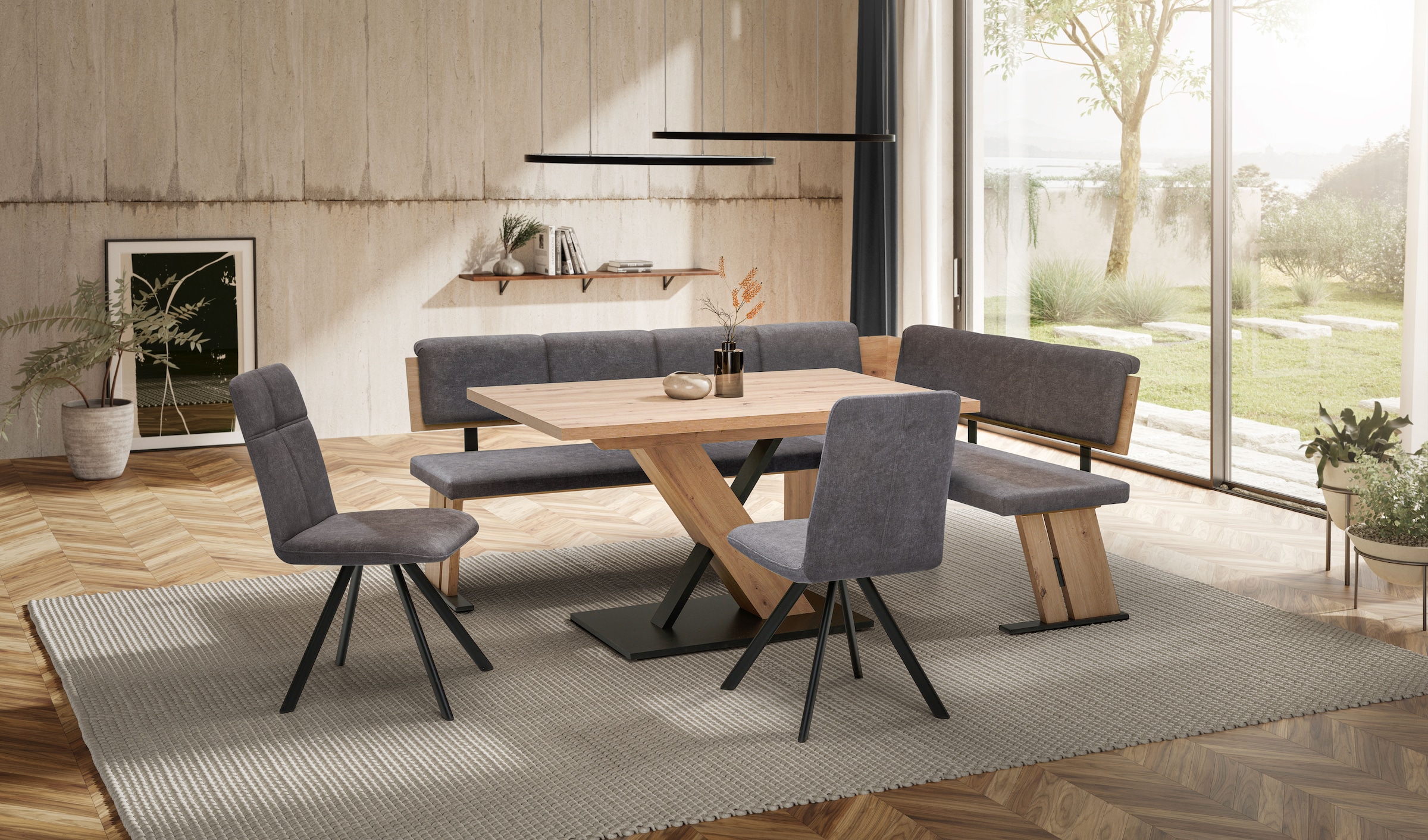 massivline&more Eckbankgruppe »SK Kota« 4 tlg.