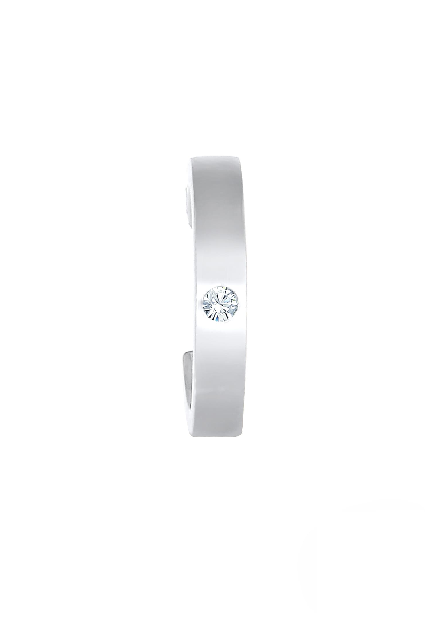 Elli Ohrklemme »Ohrringe Single Earcuff Kristalle 925 Silber«