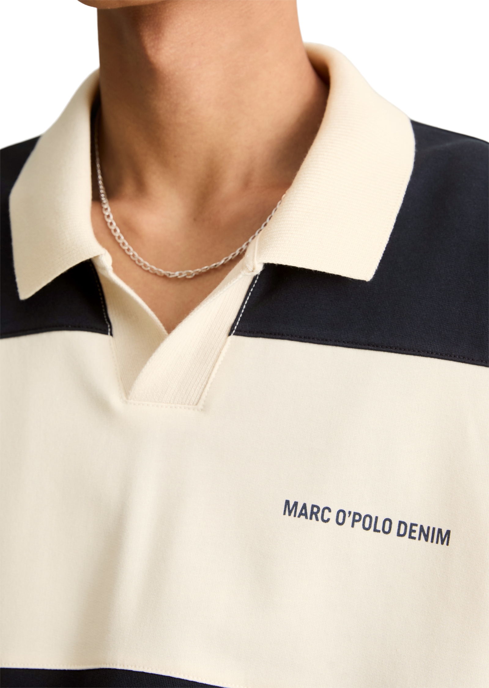 Marc O'Polo DENIM Sweatshirt , aus weicher Bio-Baumwolle
