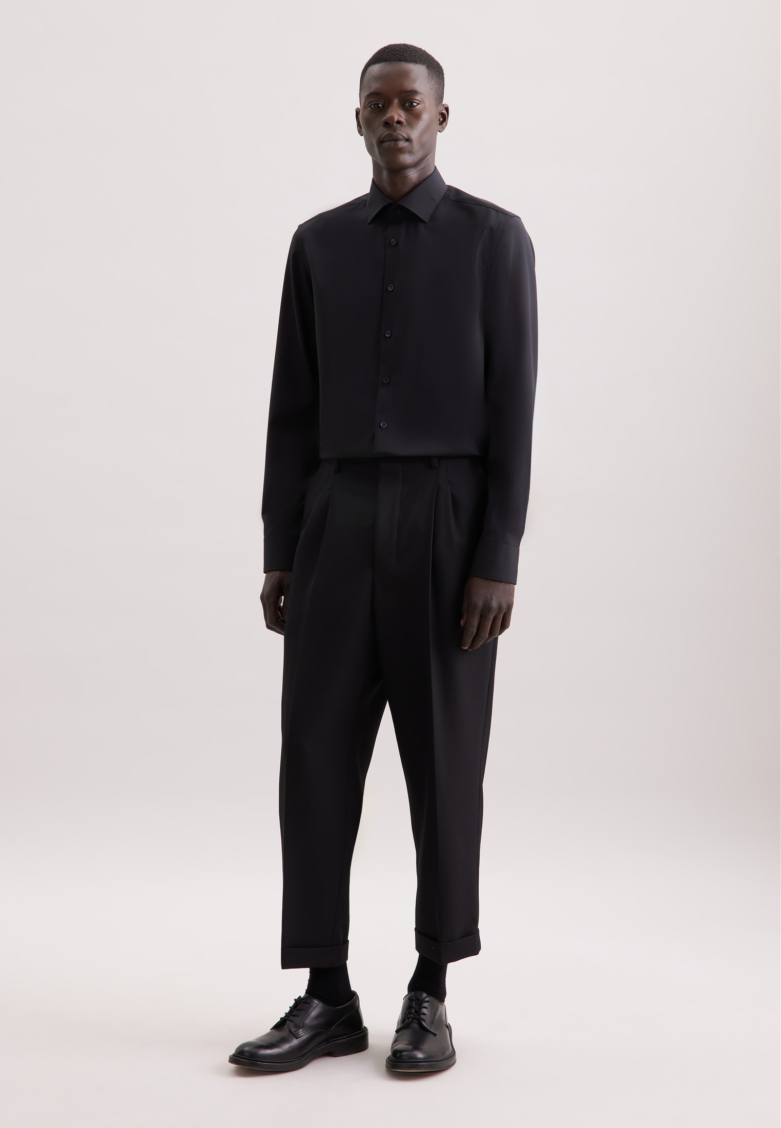 seidensticker Businesshemd »Schwarze Rose« Slim 1/1 Kentkragen Uni