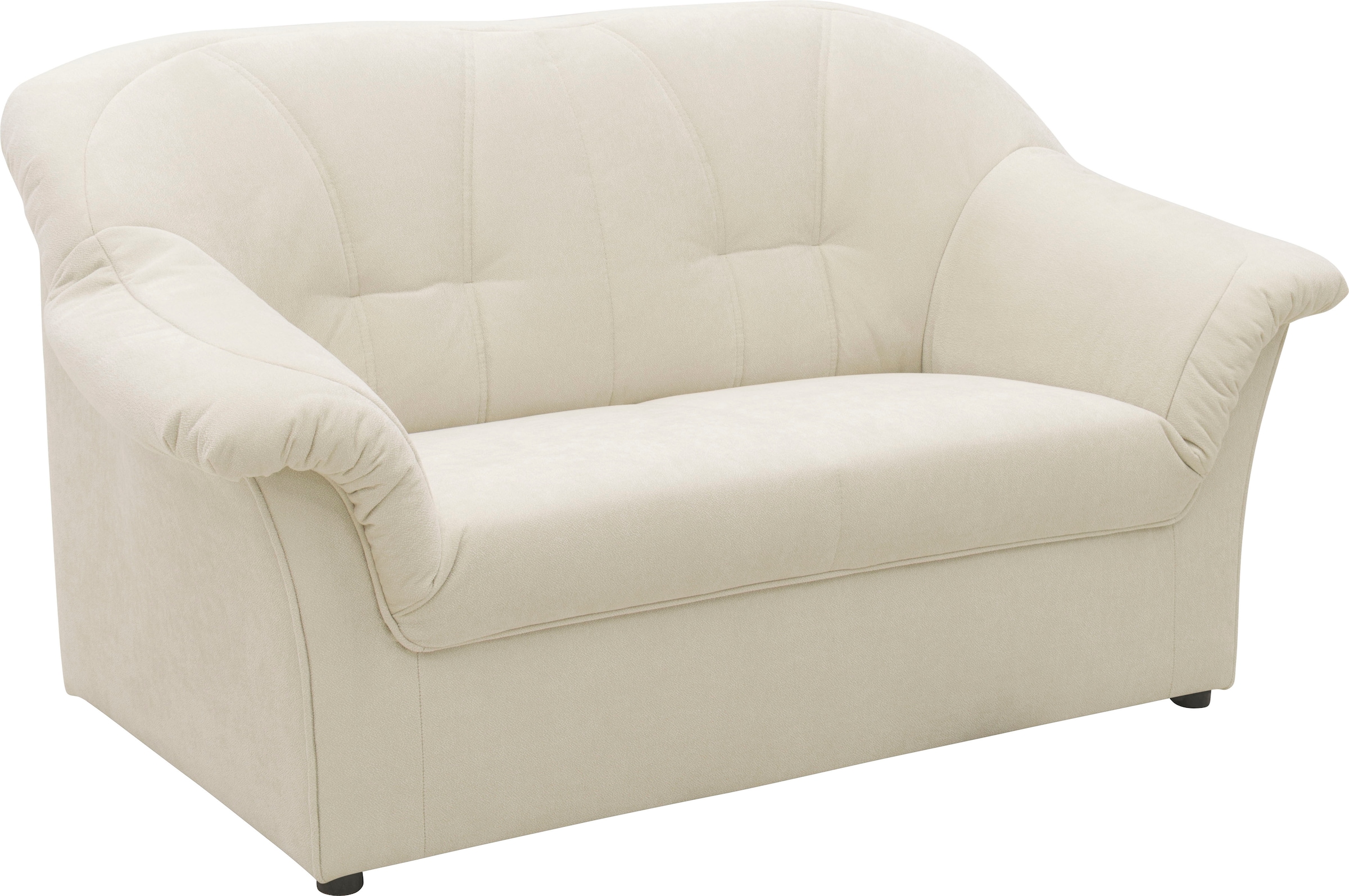 DOMO collection 2-Sitzer »Pegnitz, zeitlos, elegante Armlehnen, komfortabel, Breite 155cm«