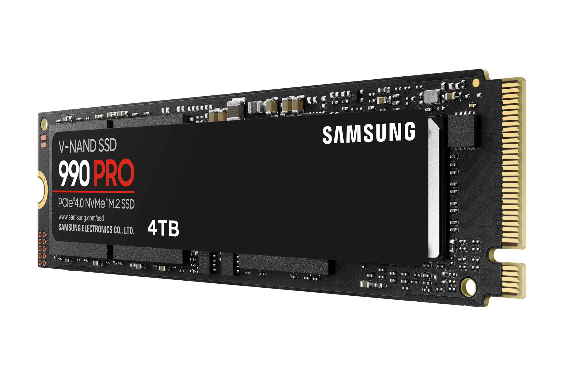 Samsung interne SSD »990 PRO«, Anschluss M.2-PCIe Gen 4.0 x4